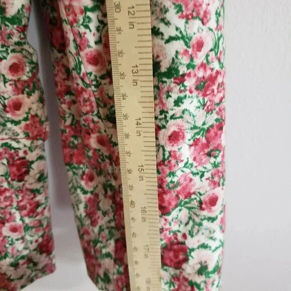 Talbots Floral Jacquard Blazer Size 4 - Picture 7 of 12